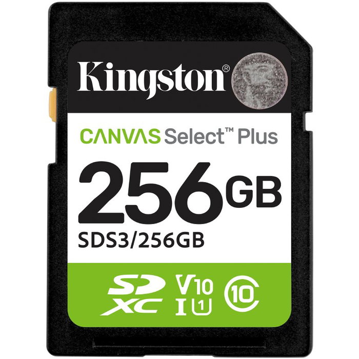 Kingston Canvas Select Plus 256 GB SDXC Kingston Canvas Select Plus 256 GB SDXC